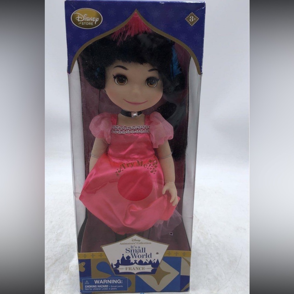 ✨ Disney Store Animator’s Collection – It’s a Small World “France” Doll NIB